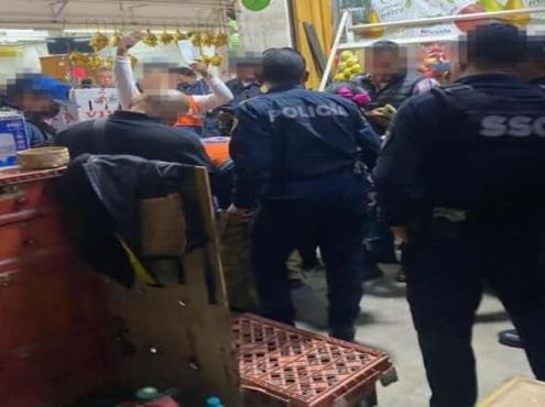 3 muertos tras balacera en centra de abastos de Iztapalapa