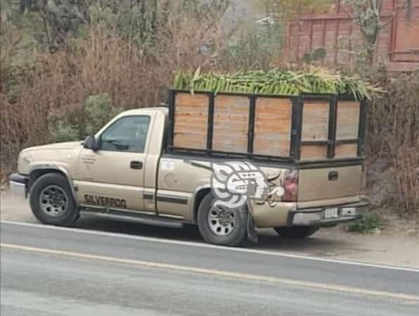 Roban camioneta a comerciante de Orizaba