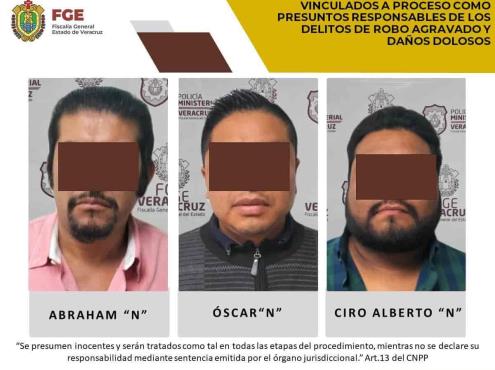Vinculan a proceso a presuntos saqueadores del Palacio de Rafael Delgado