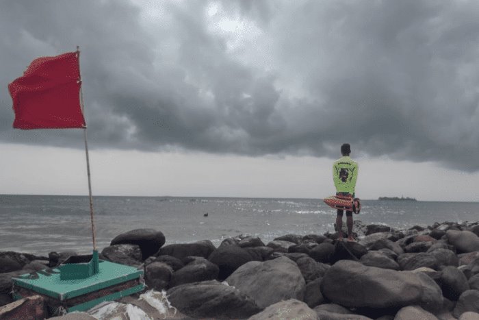 Por norte violento, cerrarán playas de Veracruz