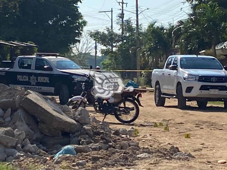 Como graven reportan a sujeto baleado en Minatitlán