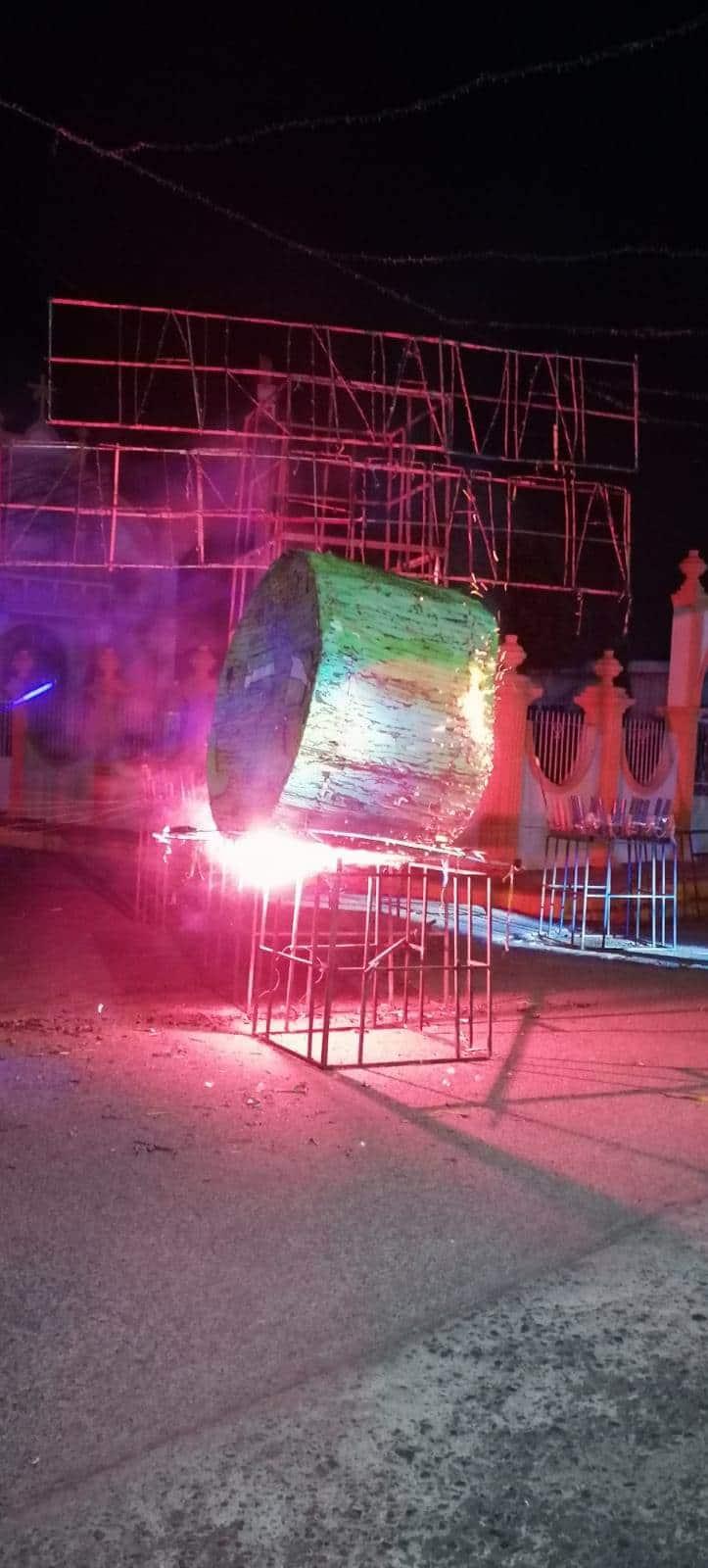 ¡Fue el covid-19! Inicia el Carnaval de Cempoala 2023 con la quema del mal humor