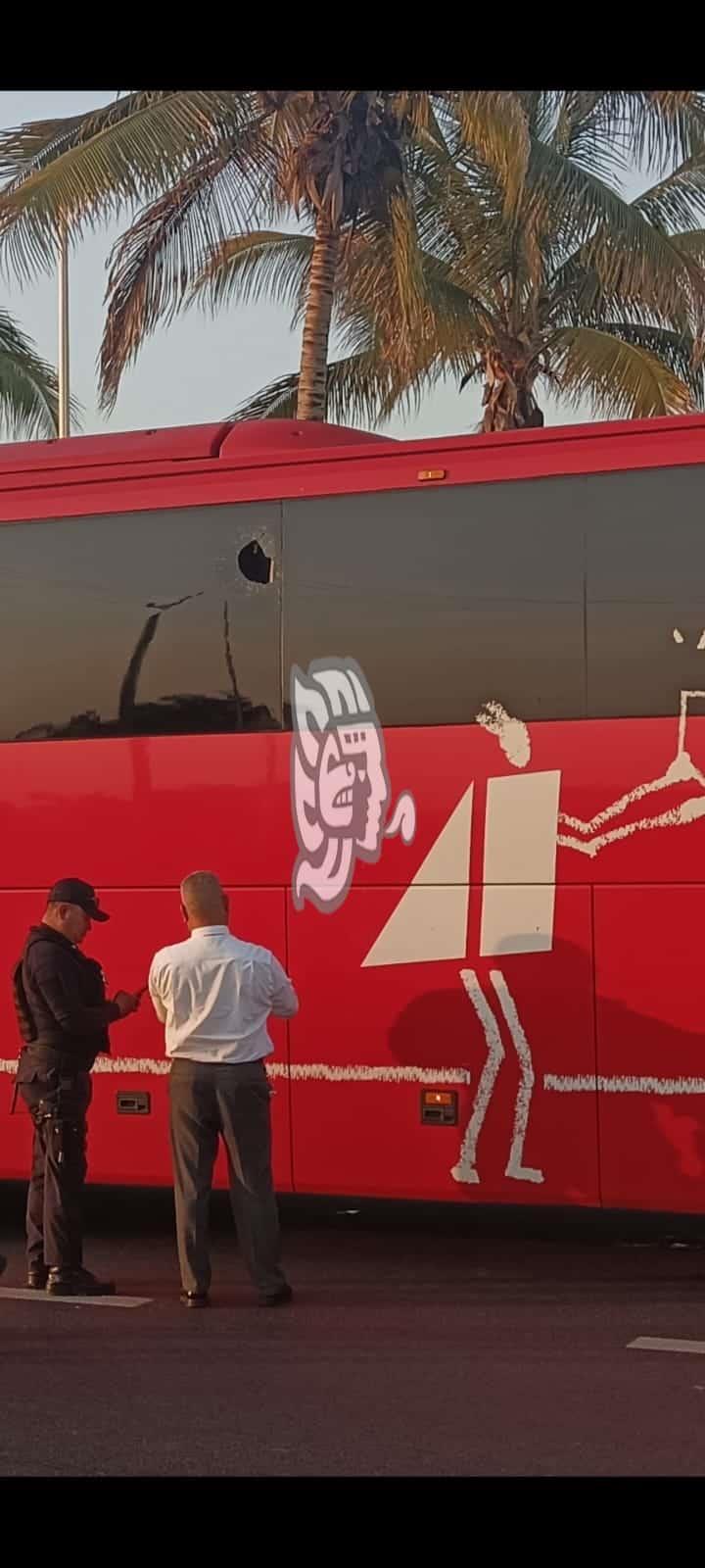 ¡Cuidado! Al menos seis unidades dañadas por pedradas en la autopista Xalapa -Veracruz