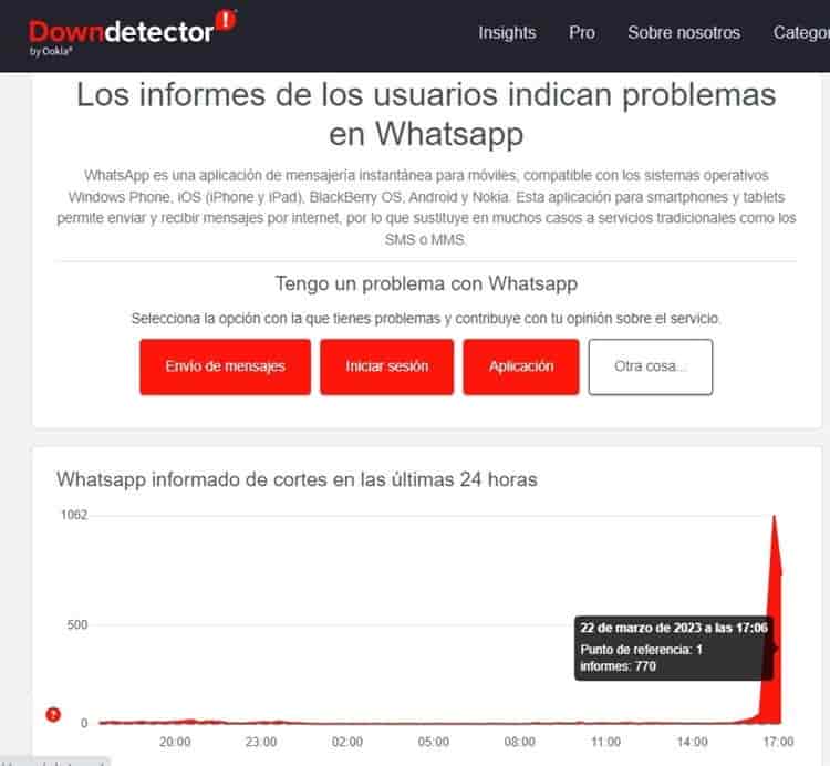 ¡Atención! Reportan falla mundial de WhatsApp Web