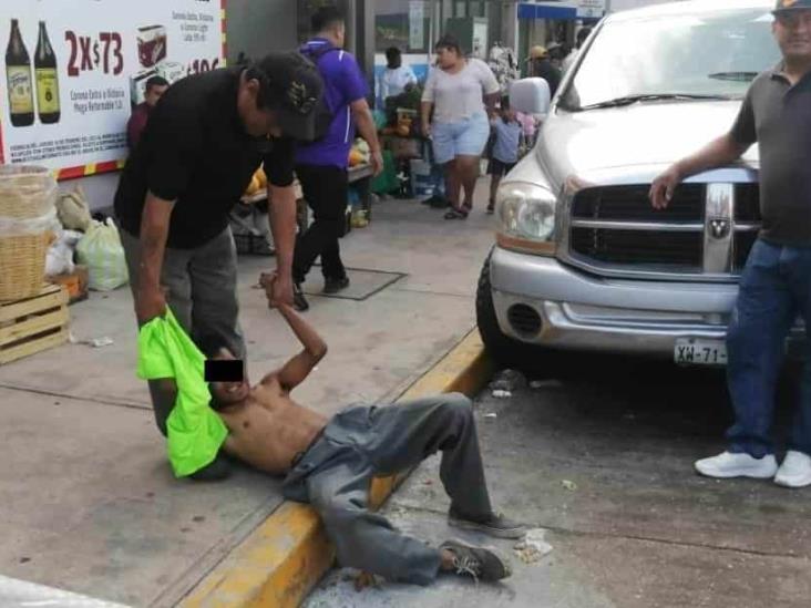 En Coatzacoalcos, detienen a sujeto que intentó faltarle el respeto a una joven