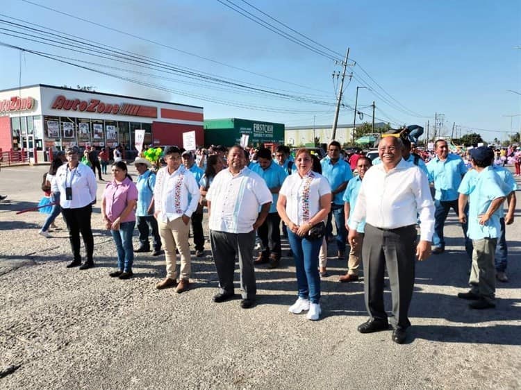 En Coatzintla, disfrutan del desfile de primavera Equinoccio 2023