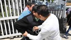 Detienen a juez afuera del Poder Judicial en Xalapa; fue acusado por el gobernador de proteger delincuentes (+Video)