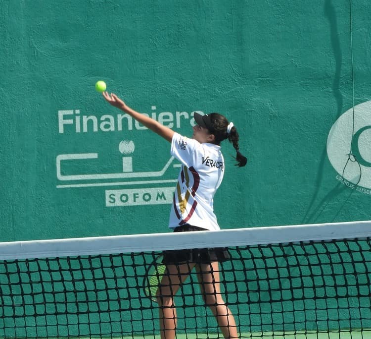 Veracruz brilla en tenis femenil del Macro Regional