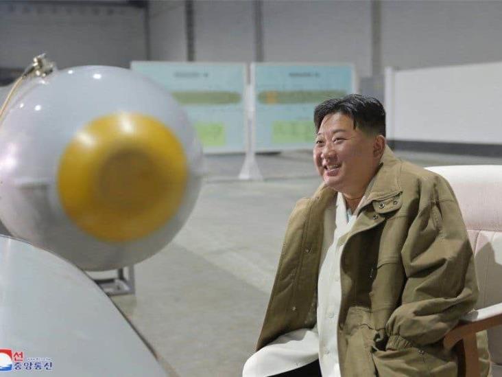 El régimen de Corea del Norte probó un dron submarino capaz de generar tsunamis radiactivos
