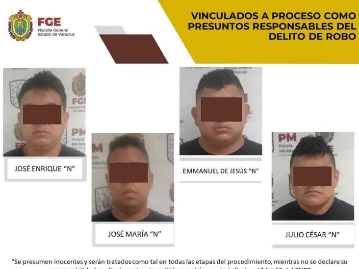 Presunta banda de asaltantes de Coatzacoalcos no pisará la cárcel