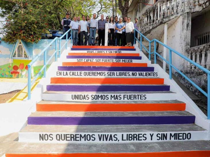 Abren Sendero Seguro en colonia Remes de Boca del Río; de esto trata