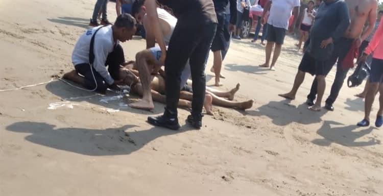 Militar muere ahogado en playas de Tuxpan