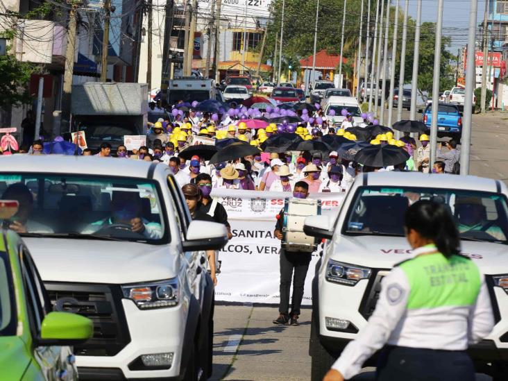 Encabeza Veracruz casos de tuberculosis; realizan caminata en Coatza (+Video)