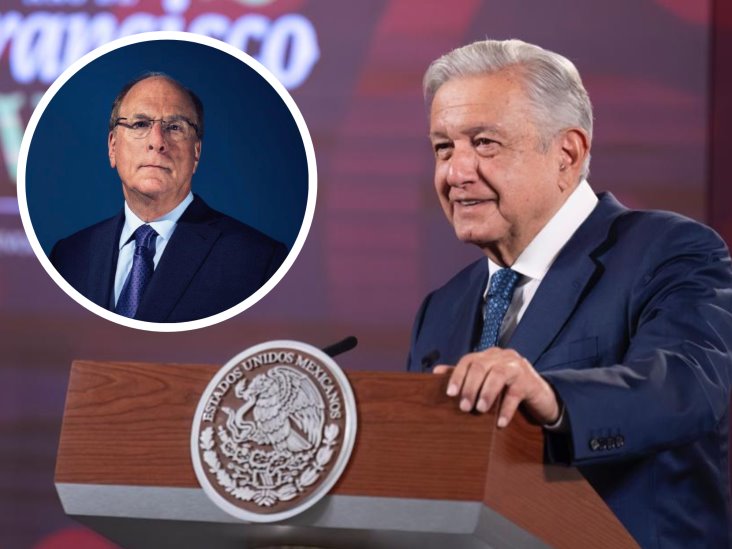 AMLO invita a Larry Fink de BlackRock a gira por el sureste del país