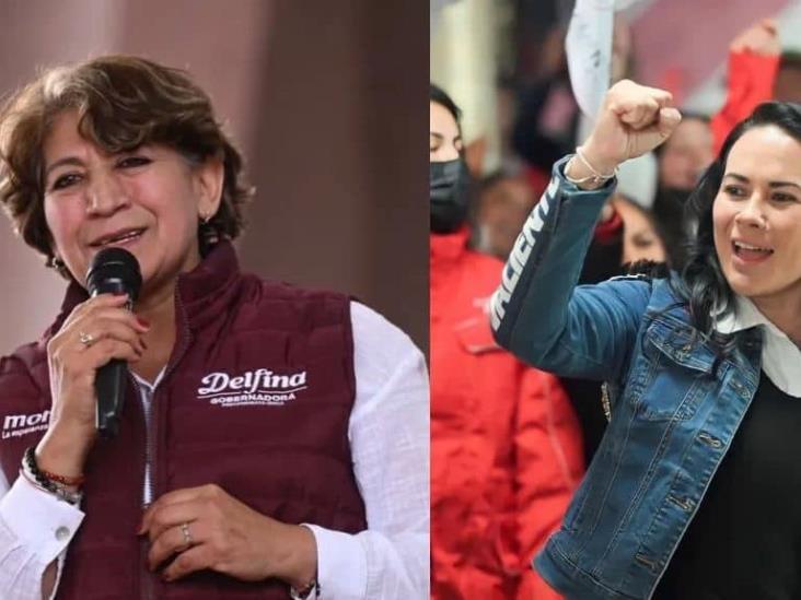 Delfina Gómez aventaja a Alejandra del Moral en el Edomex, afirma encuesta