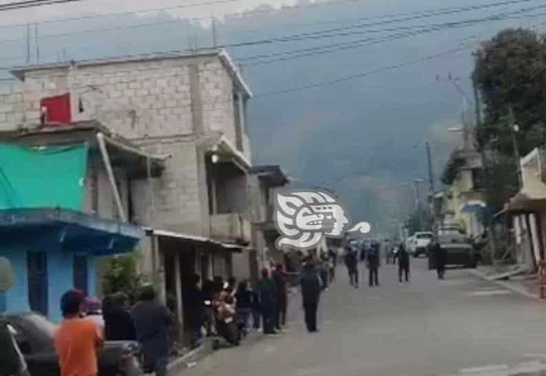 Fuerte operativo en Coscomatepec tras ataque a policía auxiliar