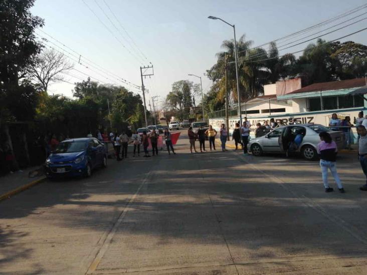 En la zona centro se vive día de protestas en escuelas