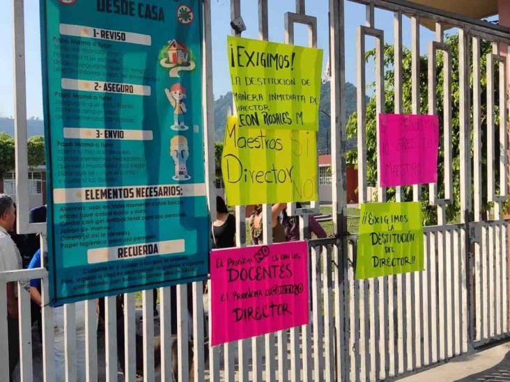 En la zona centro se vive día de protestas en escuelas