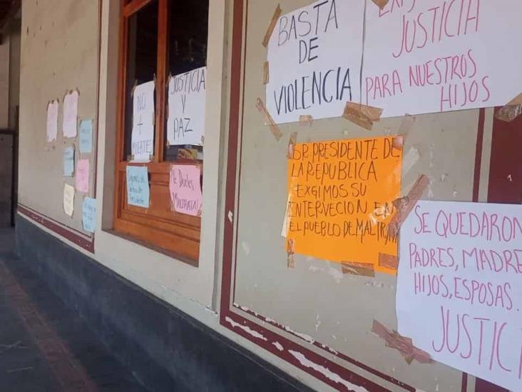 Familiares de jóvenes asesinados en Maltrata exigen justicia