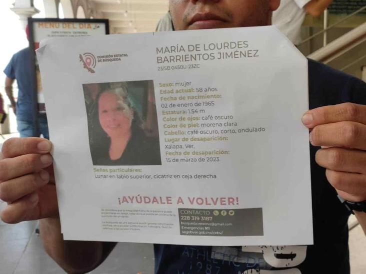 Familiares solicitan apoyo para encontrar a María de Lourdes; desapareció en Xalapa