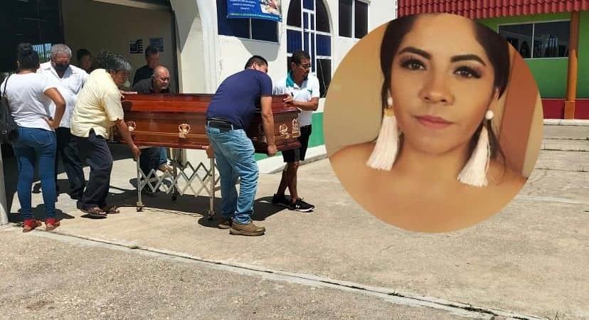 ¡Doloroso adiós! Sepultan a abogada de Coatzacoalcos, asesinada en Tabasco