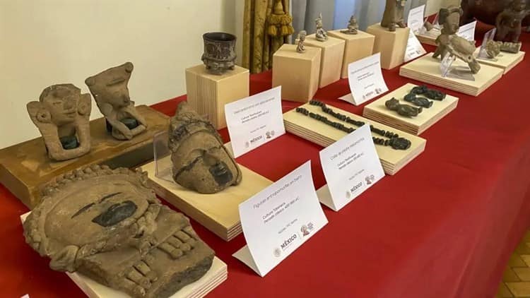 Veracruz recuperará piezas de cultura olmeca aseguradas en Italia