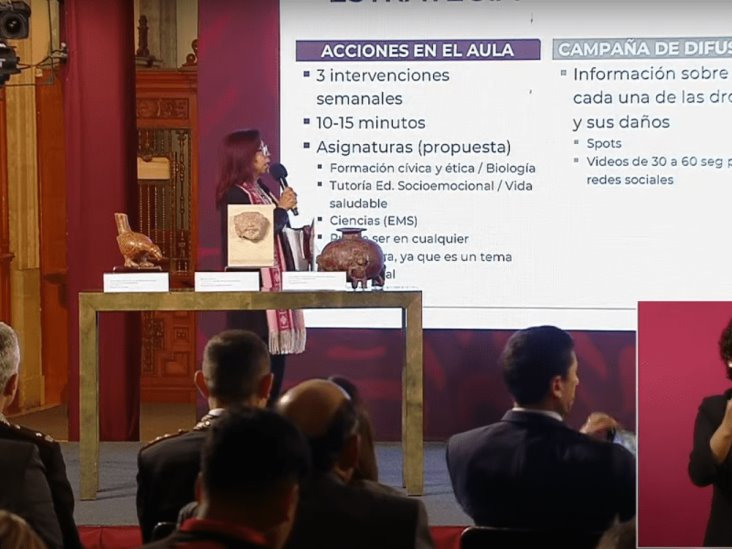 Llevará SEP campaña contra las adicciones a secundarias y preparatorias