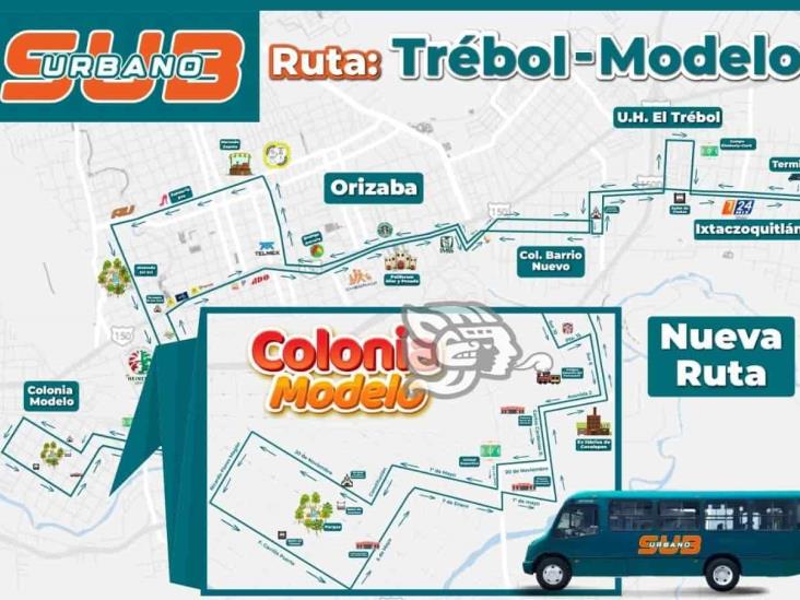Abren nueva ruta de transporte en Río Blanco