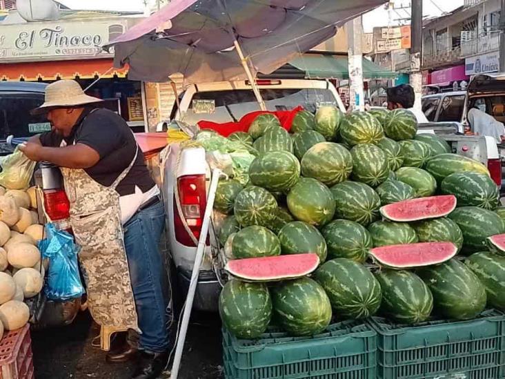 Productores de sandía y melón compiten por mercado veracruzano