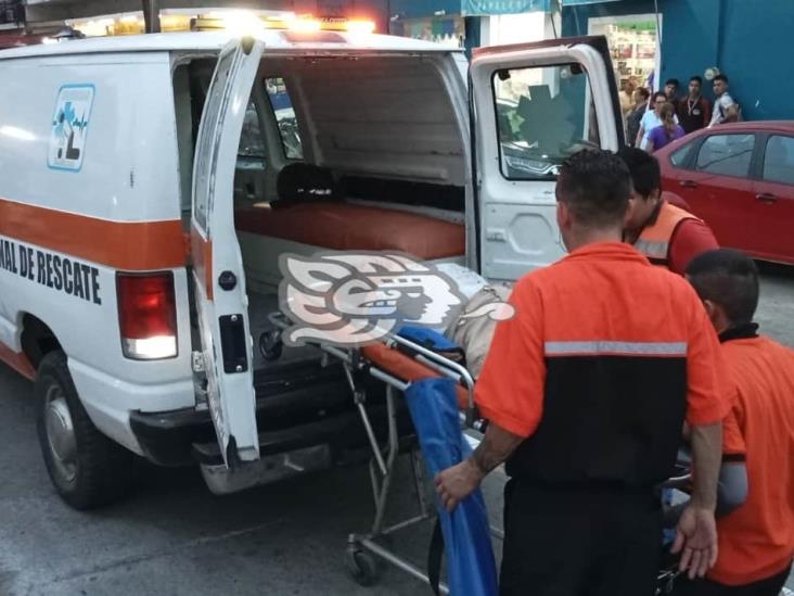 Sufre caída en Misantla; se habría fracturado