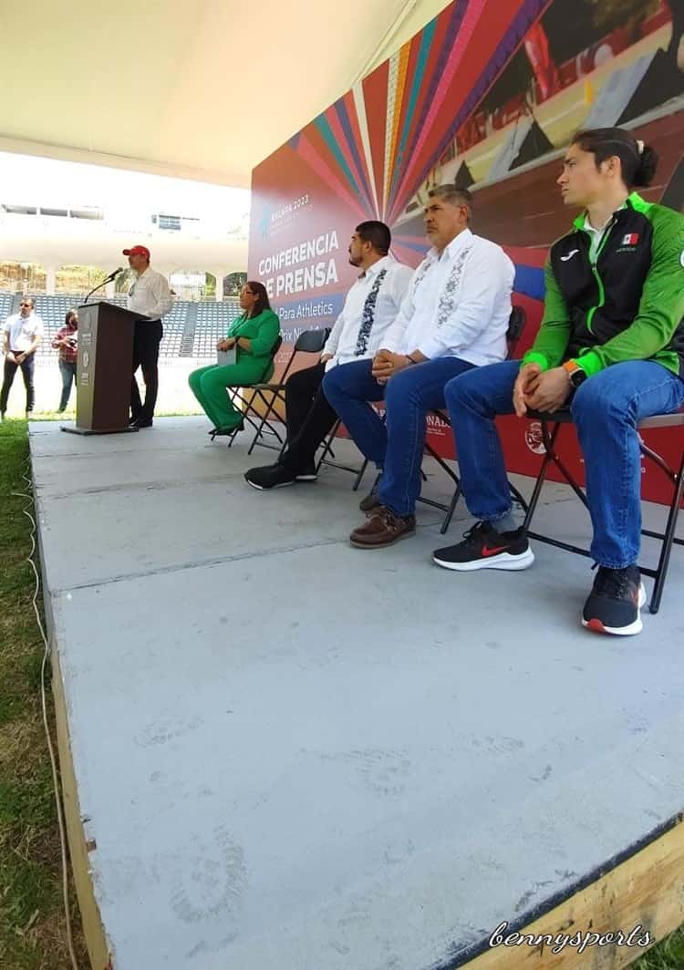 Presentan en Xalapa Grand Prix de Para Atletismo 2023