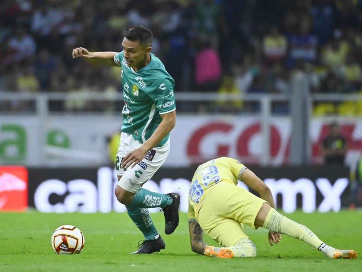 Empatan León y América en trabado encuentro