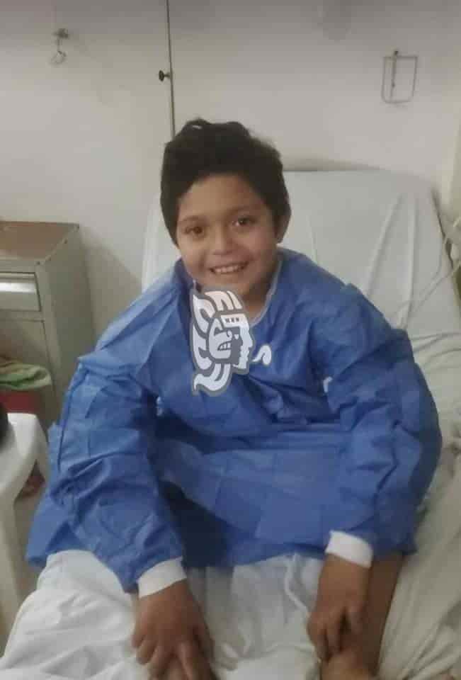 Piden ayuda para el pequeño Jesús Daniel, presenta un tumor en la cabeza