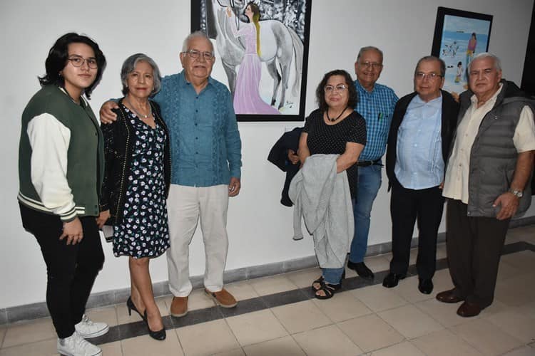 Inauguran en el pasillo CurArte la exposición Notas y Pormenores de Acuarela