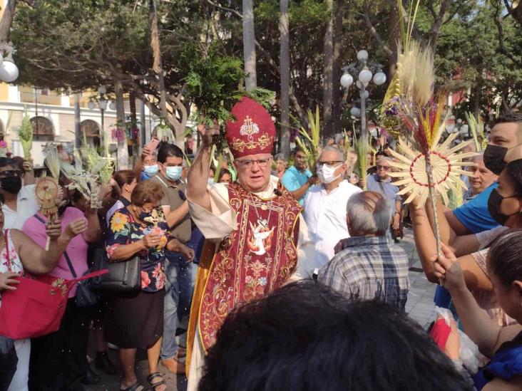 Diócesis de Veracruz llama a la reflexión en Domingo de Ramos