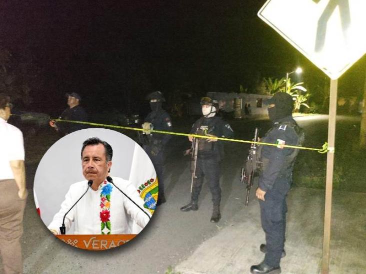 Cuitláhuac defiende a ministeriales; culpa a maestro y estudiante de su muerte en El Naranjal