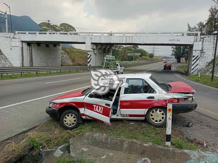 Fiscalía imputa a hombres que robaron y desbarataron taxi de Orizaba