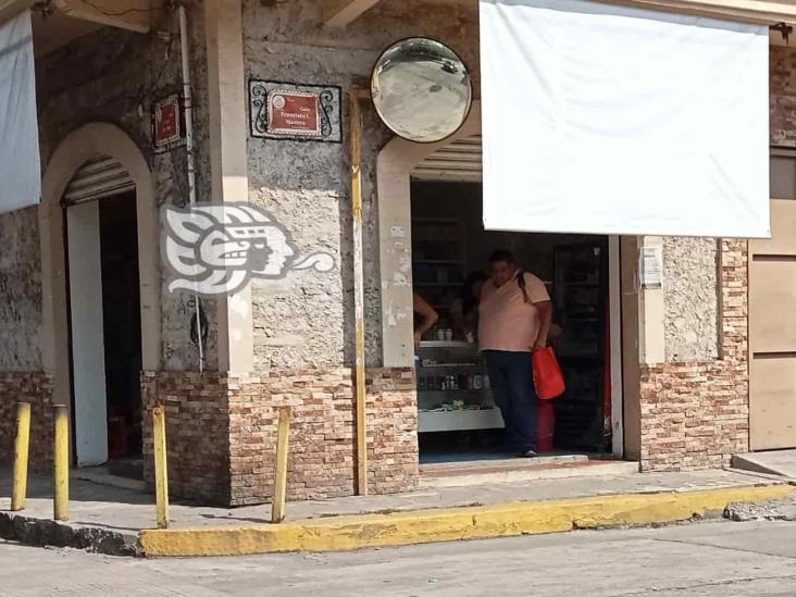 Por segunda ocasión, roban céntrica farmacia de Misantla