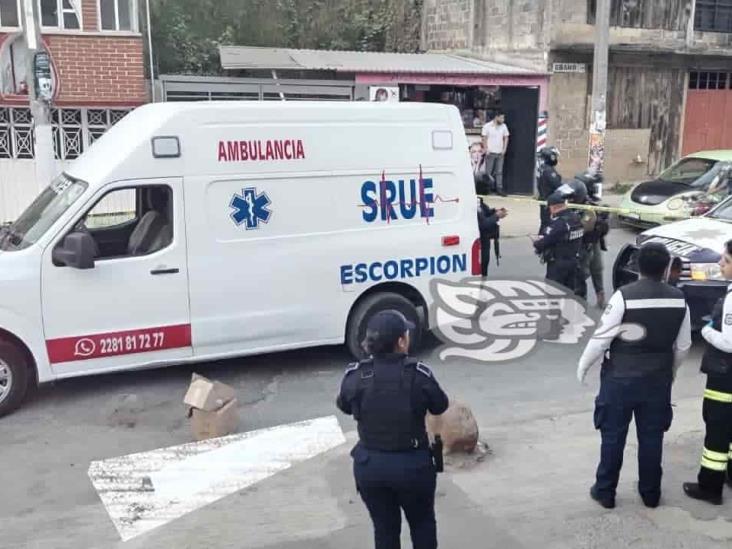 Hombre pierde la vida súbitamente en colonia de Xalapa