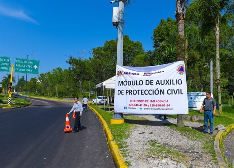 ¿Vacacionas en Xalapa? Estas son las corporaciones y módulos donde puedes solicitar apoyo