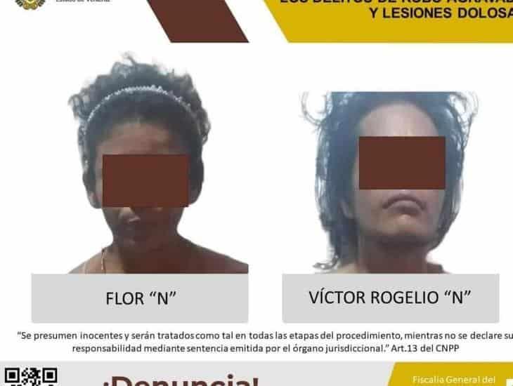 En Minatitlán, pareja de ladrones se queda en la cárcel