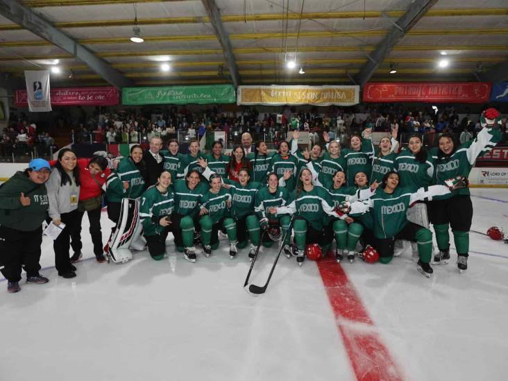 ¡Medalla histórica! Selección mexicana de Hockey sobre Hielo gana medalla de bronce en Mundial