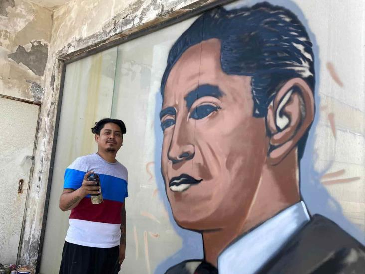 Poderozo, el artista urbano que transforma Boca del Río, Veracruz, con su creatividad