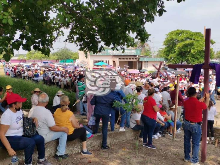 En saldo blanco concluyen las celebraciones religiosas de Semana Santa en Nanchital