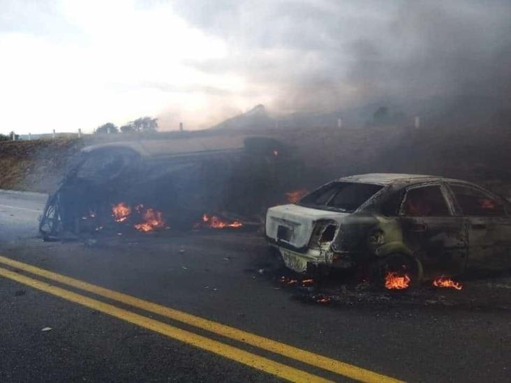 Fatal accidente deja cinco personas fallecidas en la autopista Amozoc