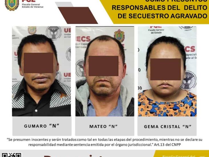 Vinculan a proceso a presuntos secuestradores en Misantla