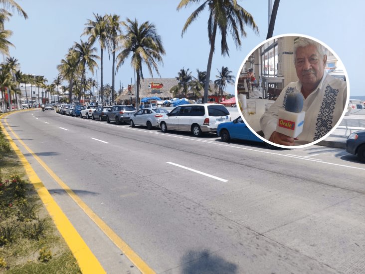 Líder de palaperos propone instalar parquímetros en el bulevar Ávila Camacho, en Veracruz
