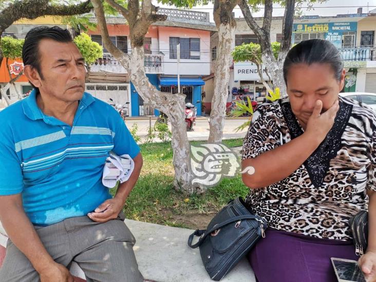 Padres de Mileydi, desaparecida en Nanchital, quieren llegar a Xalapa y agilizar su búsqueda