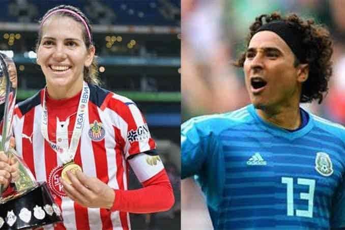 Memo Ochoa  y Alicia Cervantes, nominados por la Concacaf como Mejor Jugador