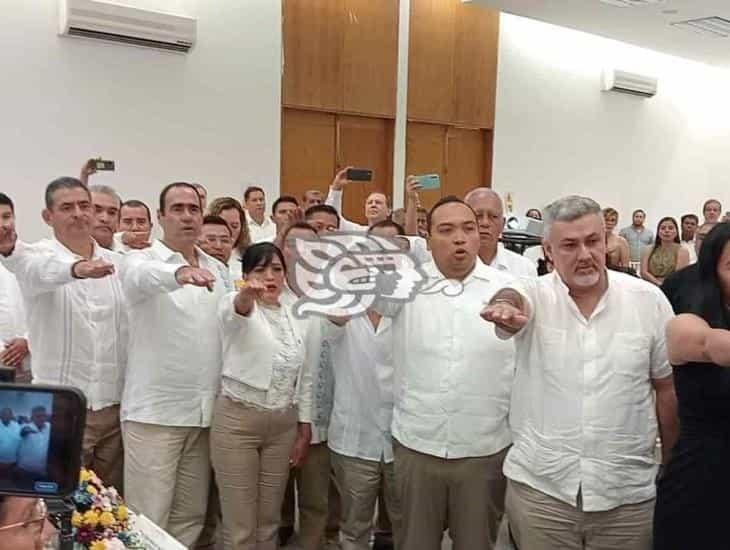 Nuevos dirigentes de Canacintra en Coatzacoalcos y Minatitlán rinden protesta (+Video)